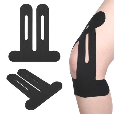 10Pcs Kinesiology Tape,Precut Kinesiology Tape for Knees,Original Cotton Elastic Athletic Strips Knee Tapes for Knee Pain & Stability,Waterproof and Breathable,for Muscle Knee Pain Relief