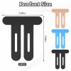 10Pcs Kinesiology Tape,Precut Kinesiology Tape for Knees,Original Cotton Elastic Athletic Strips Knee Tapes for Knee Pain & Stability,Waterproof and Breathable,for Muscle Knee Pain Relief view 3