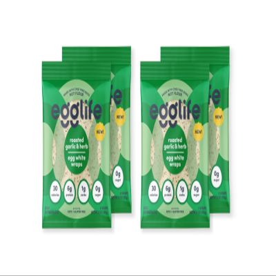 egg wraps (Garlic Herb) - 4 PACK