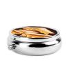 Pill Box Small Pill Case for Pocket & Purse Pill Organizer Portable Pill Container Cute Medicine Organizer Cheese Sandwiches Travel Pillbox for Vitamin Fish Oil Supplements view 3