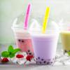 100Pcs Jumbo Smoothie Straws,Disposable Plastic Large Wide-mouthed Milkshake Straw for Bubble Tea,Party,Birthday,0.4 x 8.3inch(Colorful) view 4