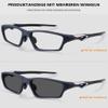ALKAHE Photochromic Bifocal Reading Glasses Women Men Rectangle TR90 Frame Sun Protection Bifocus Eyeglasses Blue Glasses 2.0 view 3