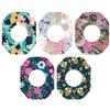 25pcs Sensor Covers for Libre 2/1, Spring Flower Style Sensor Stickers Waterproof & Sweatproof Pre-Cut Monitor Patch Long Stay for CGM Sensors Tape Adhesive Patches Accessories (5 Styles) view 1
