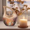 JAGLASH Rabbit Cremation Urn for Ashes - Tear Drop Urns for Human Ashes - 10 Bunny Memorial Urn for Adults view 3
