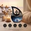 JAGLASH Violin Cremation Urns for Human Ashes Adult Female - Tear Drop Urns for Human Ashes - Cremation Urn for Adult Male Large - 10 Inch (Included Velvet Bag) view 4