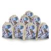 FZQVSGW 8 Pack Favors Bags Bird And Snow Burlap Bags Reusable Drawstring Gift Bag for Party Decorations view 1