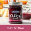 DeLallo Sour Cherry Jam Spread, Gourmet Jelly for Charcuterie Boards, Made in Greece, Fruity Tart Flavor, Non-GMO, Vegan, No Artificial Preservatives, 10 oz Jar, (3 Pack) view 3