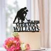 Personalized Hockey Theme Wedding Acrylic Cake Topper, For Engagements, Birthday, Party, Weddings, Anniversaries. Hockey with date,Hockey Fan view 1