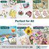 Mega Bundle of Decoupage Paper Napkins I 40 Various 3-Ply Lunch Napkins I Decorative Paper Napkins for Decoupage, Craft, Scrapbooking I Junk Journal Supplies (CHRISTMAS MEGA BUNDLE) view 4