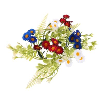 Alipis Fade-Resistant Artificial Wreath Dining Room Table Decor Multi-use Candle Ring Centerpiece