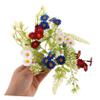 Alipis Fade-Resistant Artificial Wreath Dining Room Table Decor Multi-use Candle Ring Centerpiece view 4