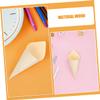 GLEAVI 50pcs Wooden Ice Cream Cones Miniature Cones for Baking Charcuterie Parties Hand Comfort Natural Insulation view 3