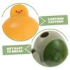 DEARMAMY 2pcs Cute Animal Toothbrush Head Covers Portable Travel Protector Caps for Electric Toothbrush Turtle for Boy Girl Bathroom and Travel Use view 3