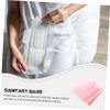 BAZEITFLOW 100pcs Feminine Napkin Disposal Bags Odor Sealing Opaque Material for Privacy for Periods and Liners Convenient Waste for Women view 3