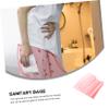 BAZEITFLOW 100pcs Feminine Napkin Disposal Bags Odor Sealing Opaque Material for Privacy for Periods and Liners Convenient Waste for Women view 4