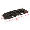 Extreme Max 5001.6841 Recovery Boards 2-Pack 27" Traction Tracks for Off-Road, Overlanding, Snow, Sand & Mud Escape with Carrying Case Compact, Stackable, Heavy-Duty Nylon view 4