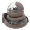 Steel Scrubber with Handle Kitchen Dish Scrub Brush Set view 1