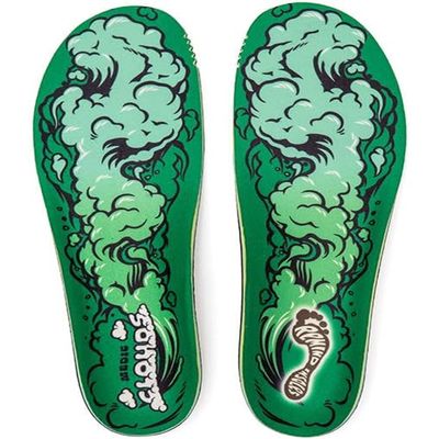 Remind Insoles Medic | Shoe Inserts for Mid-High Arch Support | Ski Boot, Snowboarding & Skateboarding | Walking & Running | Lightweight Comfort | Clouds | Mens Size 11-11.5