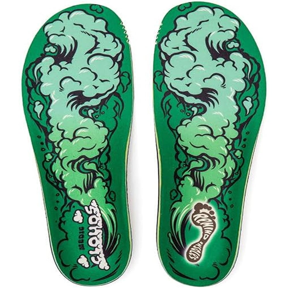 Remind Insoles Medic | Shoe Inserts for Mid-High Arch Support | Ski Boot, Snowboarding & Skateboarding | Walking & Running | Lightweight Comfort | Clouds | Mens Size 11-11.5
