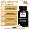 Biosyntra Pure Quercetin 500mg - Pure Quercetin Capsules for Immune Support & Cellular Protection Gluten-Free, Non-GMO, 120 Capsules view 2