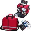 TTXNJKBF Portable First Aid Kit Bag, Waterproof Oxford Cloth Nurse Tote Bag, Outdoor Emergency Medical Kit, High capacity Medical Shoulder Bag(Red) view 1