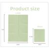 Gilyaoic 100PCS Disposable Sage Green Guest Napkins Paper Green Disposable Disposable Hand Towels for Bathroom,Baby Shower,Wedding,Birthday(6.5 * 4.8 Inches) view 2