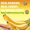 BranchOut Cinnamon Churro Banana Slices, Chewy & Full of Flavor, Cinco de Mayo Party Snack, Better than Freeze Dried Banana Chips, Delicious Vegan Snacks for Kids & Adults, 2 oz Snack Size (Pack of 4) view 3