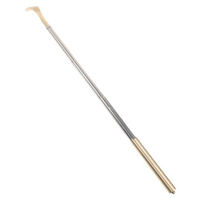 FRCOLOR Metal Back Scratcher Adjustable Long Handle Functional Massaging Tool for Itchy Back for Adults