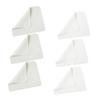 Abaodam High-End Cotton Eyeglass Cleaning Cloth 6pcs Soft Lens Wipes for Glasses Smartphones and Screens Ultra-Absorbent Lint-Free for Delicate Surfaces view 1