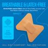 Flexible Fabric Bandages - Flex Fabric Adhesive Bandages Finger-Tip Care and to Protect Wounds from Infection - (Bulk 1000 Count Case) view 2