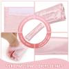 8 Pack Satin CPAP Strap Covers, Universal CPAP Headgear Pads, CPAP Face Mask Cushion Pads, Soft Silk CPAP Mask Strap Covers Comfortable CPAP Supplies Washable and Reusable - Reducing Red Marks (Pink) view 4