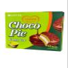 Combo - Banana Choco Pie and Green Tea Choco Pie - Banh Choco Pie Huong Chuoi va Tra Xanh - 12 Cakes per Box with 1 Box of Banana and Green Tea - Produce of South Korea view 4