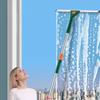 Katzowen Window Scraper Cleaner Tool, Window Cleaning Pole Kit, 59 86 Inch Long Telescopic Squeegee Window Cleaner with Microfiber Pads,for Outside Household Porch Glass(59.1in/1.5m) view 1
