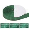 100 Yards Ribbon,1 inch Green Satin Ribbon Perfect for Wedding Decoration, Bouquet Crafts, Sewing Decoration, Handmade Bow, Christmas Decoration and So On view 4