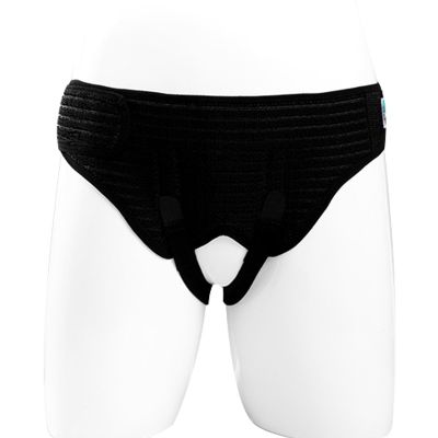 YZWZZXC Hernia Belt, Inguinal Hernia Belt for Men, Comfortable and Breathable, Adjustable Tightness, with Removable Pressure Pad, Adjustable Double Side Support Straps(Large)