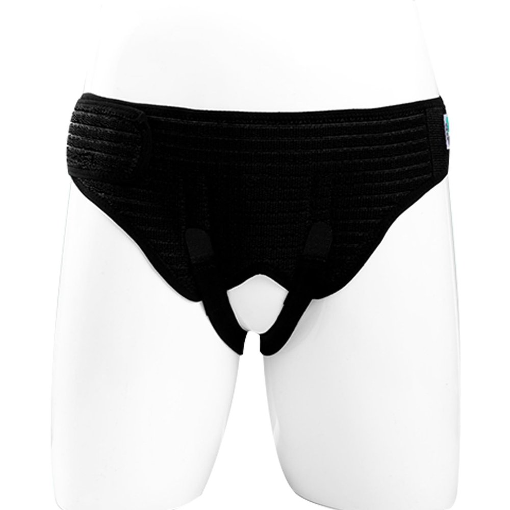 YZWZZXC Hernia Belt, Inguinal Hernia Belt for Men, Comfortable and Breathable, Adjustable Tightness, with Removable Pressure Pad, Adjustable Double Side Support Straps(Large)