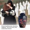 Casketique Rose Burial Urns for Adult Male - Funeral Urns for Human Ashes Adult Female 1 Large 4 Keepsake - Small Cremation Urn - Large Memorial Urn for Ashes for Women -10 & 3 Inch view 4