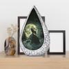Remembrate Howling Wolf Cremation Urns for Adult Ashes Men 10 Inch - Moon Large Urn for Daughter and Son - Forest Burial Urns for Human Ashes Mother and Father - Memorial Drop Funeral Urn for Mom view 4