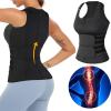 Women Adjustable Corrector Back Support Strap Shoulder Lumbar Waist Spine Brace Pain Relief Orthopedic Belt view 3
