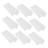 BAZEITFLOW 300pcs Multi-use Cellophane Wraps Decorative Sheets Light-transmitting for Diy Wrapping view 1