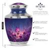 JAGLASH Butterfly Funeral Urn for Ashes for Women - Large Cremation Urn for Mom & Dad - Thoughtful Memorial Urns for Adult Male - Large Burial Urns for Female Ashes - 10 Inch view 2
