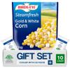 Salutem Vita Steamable Frozen Gold & White Corn, 10.8 oz, Gift Set: Pack of 10 view 1