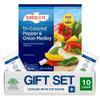 Salutem Vita Frozen Tri-Colored Pepper & Onion Medley, 14.4 oz, Gift Set: Pack of 10 view 1