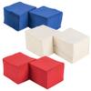 4th of July Party Supplies Set, 25 Cocktail Napkins and 25 Straws, Red White and Blue view 3