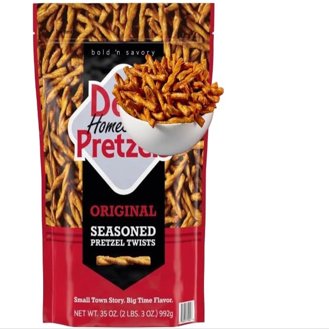Original Seasoned Pretzel Twist, 35 oz (1 Pack)