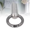 Fdit 2 Pack Stainless Steel Airtight Capsule Case Keychain Container - Portable for Vitamins, Outdoor Camping, Hiking & Travel, Leakproof Metal Box with (Silver) view 3