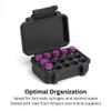 3ml 15 Vial Case for Peptide Vials | Rugged Fridge and Freezer Safe Case view 3
