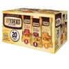 Pretzel Pieces Variety Pack, Honey Mustard & Onion, spicy Hot Buffalo Wing, super cheesy Cheddar 2.25 oz, 20 Count (1 Pack) view 1