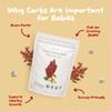 Jilmajae Organic Baby Snack (3 Pack) 2 Ingredients Only: Organic White Rice & Quinoa Allergen-Free, Healthy Carbs Melt Snack for Babies & Toddlers In a Resealable Bag view 2