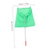 BAZEITFLOW Dustpan Bag for Outdoor Sanitation Dustpan Trash Collection Bag Long Handle for Easy Use view 2